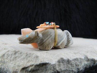 Wolf Zuni Fetish Carving - Peter Gasper - High Lonesome Trading