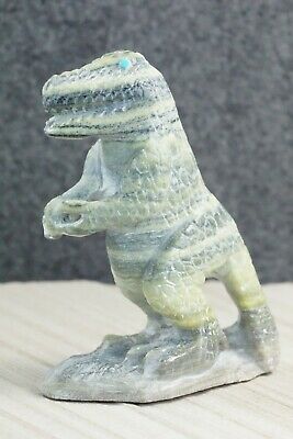 T-Rex Zuni Fetish Carving - Derrick Kaamasee