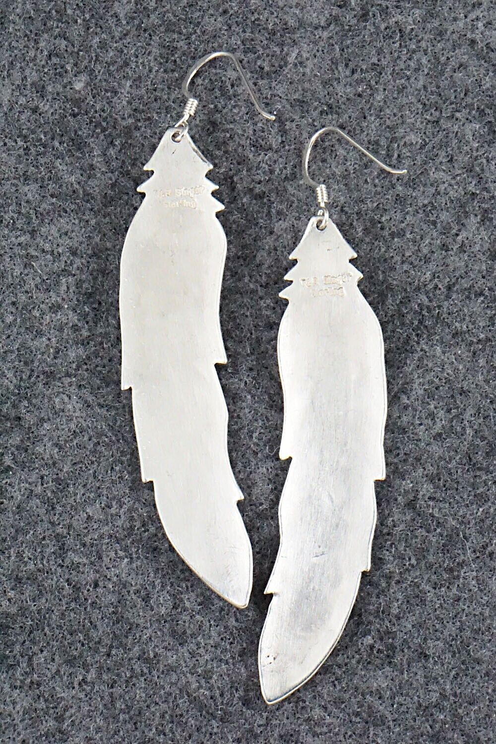 Turquoise & Sterling Silver Earrings - Rosita Singer