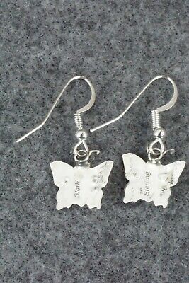 Turquoise & Sterling Silver Earrings - Lucille Platero