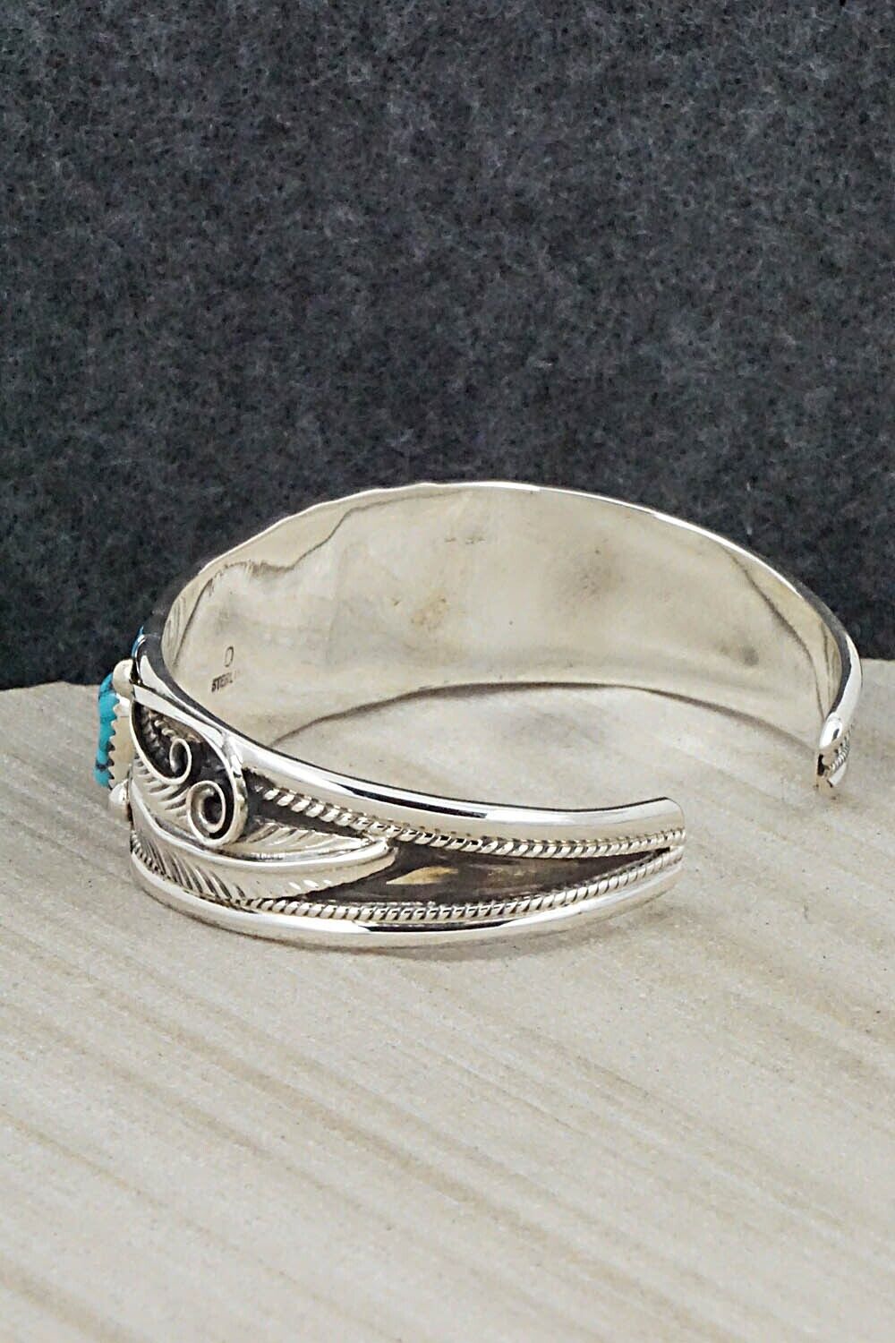 Turquoise & Sterling Silver Bracelet - Davey Morgan