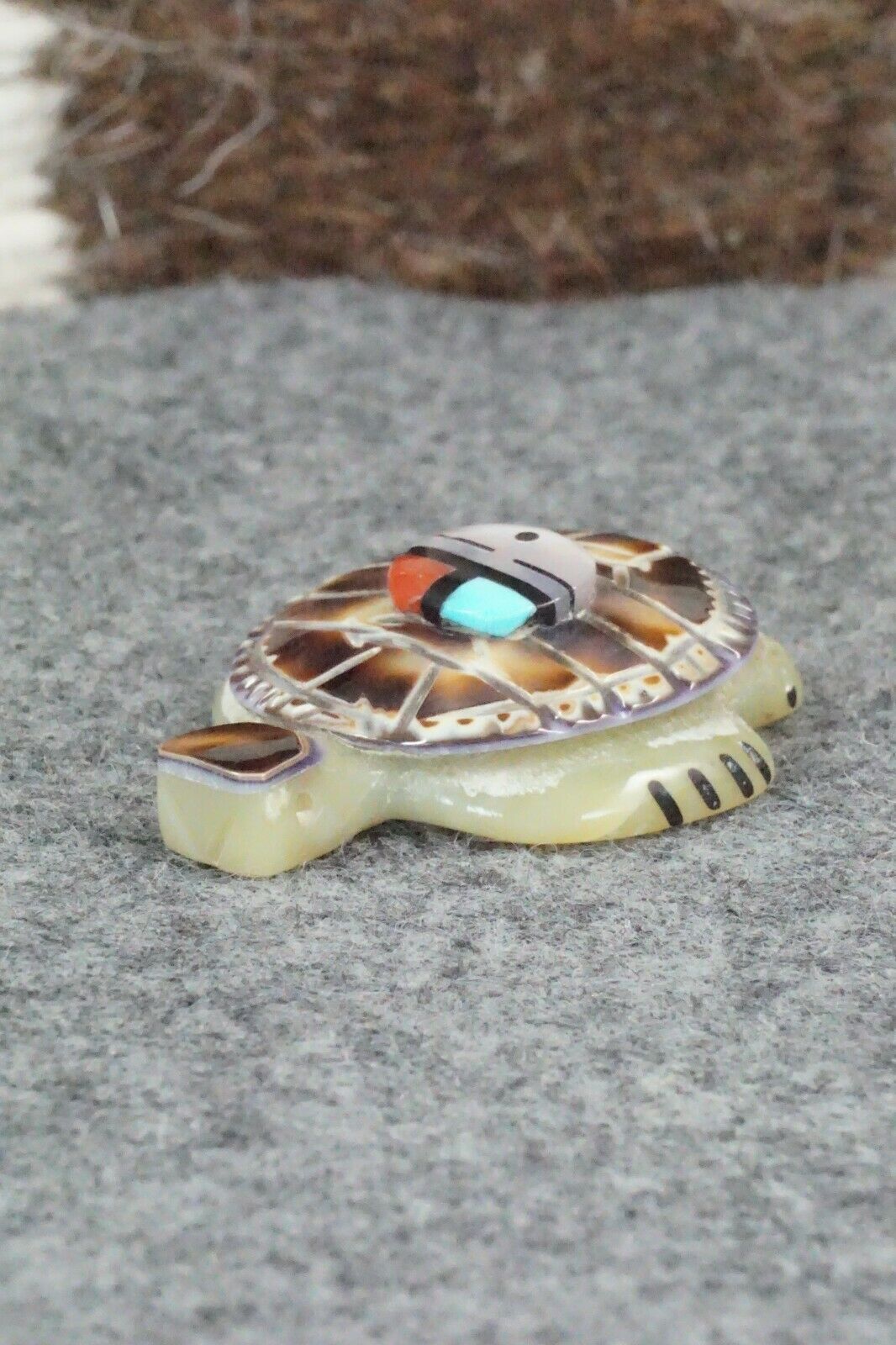 Turtle Zuni Fetish Carving - Darrin Boone