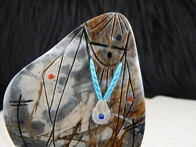 Corn Maiden Zuni Fetish Carving - Vickie Quandelacy - High Lonesome Trading