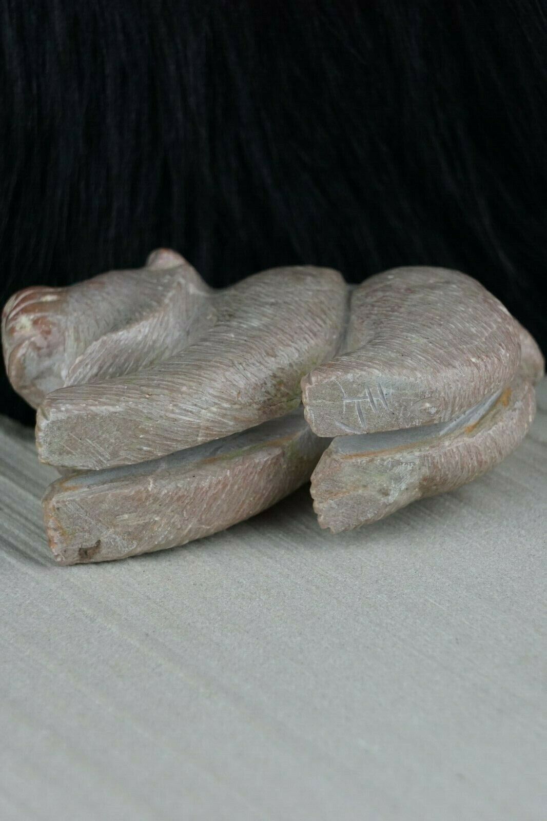 Bobcat Zuni Fetish Carving - Jonas Hastito - High Lonesome Trading