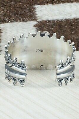 Turquoise & Sterling Silver Bracelet - Wallace Jr.