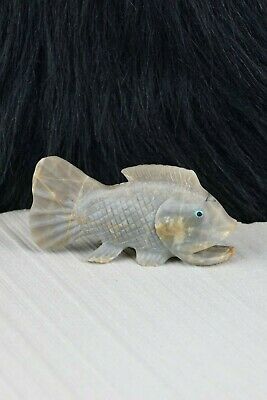Bass Fish Zuni Fetish - Glendon Lasiloo - High Lonesome Trading