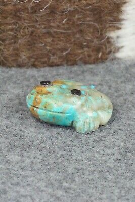 Frog Zuni Fetish Carving - Reynold Lunasee