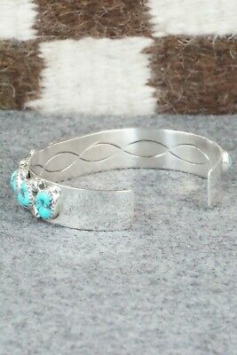 Turquoise and Sterling Silver Bracelet - Darleen Begay