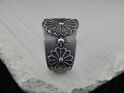 Navajo Sterling Silver Bracelet - Delbert Arviso - High Lonesome Trading