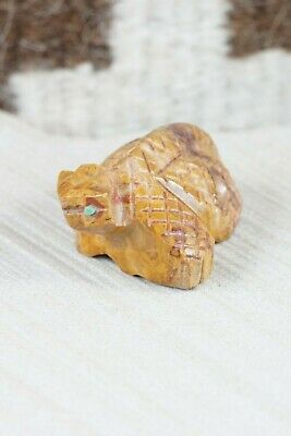 Horned Toad Zuni Fetish Carving - Carl Etsate - High Lonesome Trading