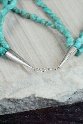 Navajo 5 Strand Turquoise Necklace - Native American