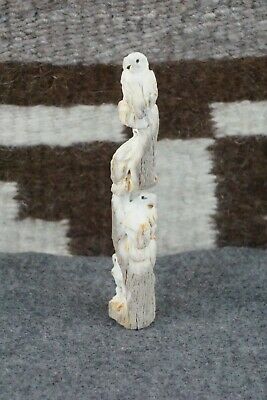 Eagles Zuni Fetish Carving - Lewis Malie Jr.