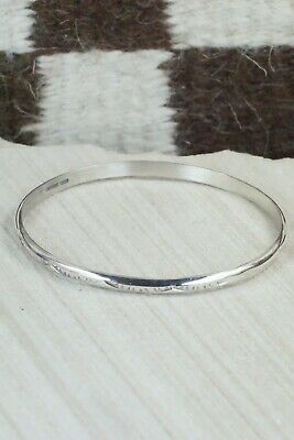 Sterling Silver Bangle - Elaine Tahe