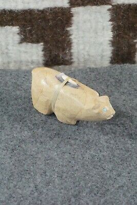 Mountain Lion Zuni Fetish Carving - Delvin Leekya