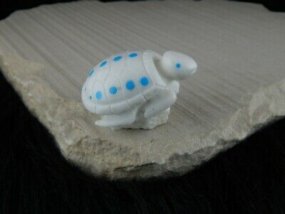 Turtle Zuni Fetish - Chris Pooacha - Zuni Turtle Carving - Native American - High Lonesome Trading