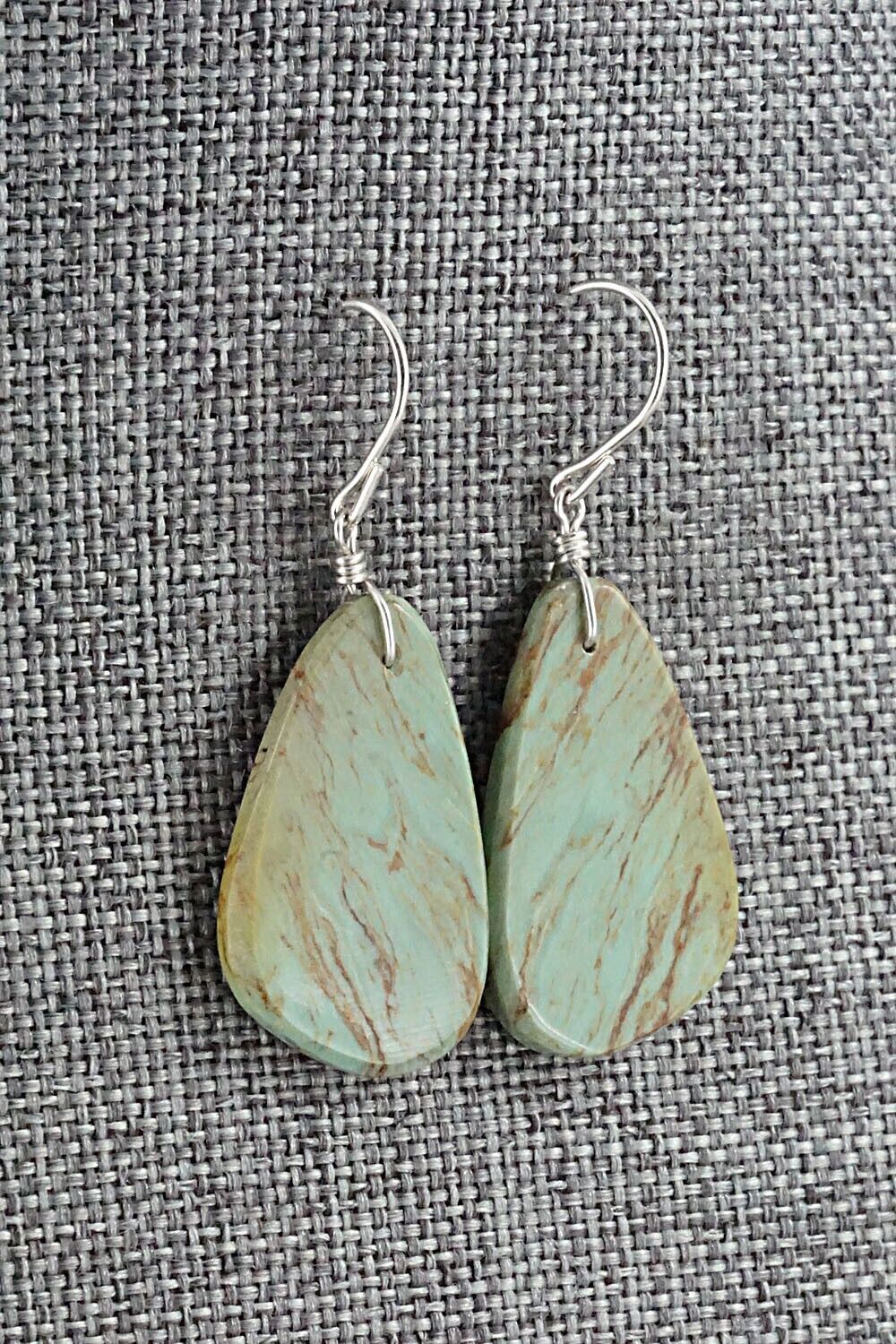 Turquoise & Sterling Silver Earrings - Sharon Abeyta