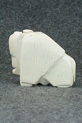 Buffalo Zuni Fetish Carving - Gilbert Lonjose