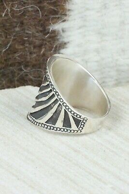 Sterling Silver Ring - Raymond Coriz - Size 9.5