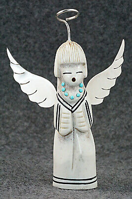 Angel Zuni Fetish Carving - Claudia Peina