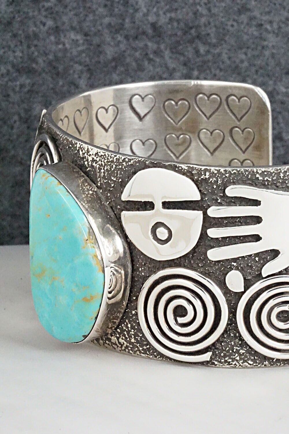 Turquoise & Sterling Silver Bracelet - Alex Sanchez