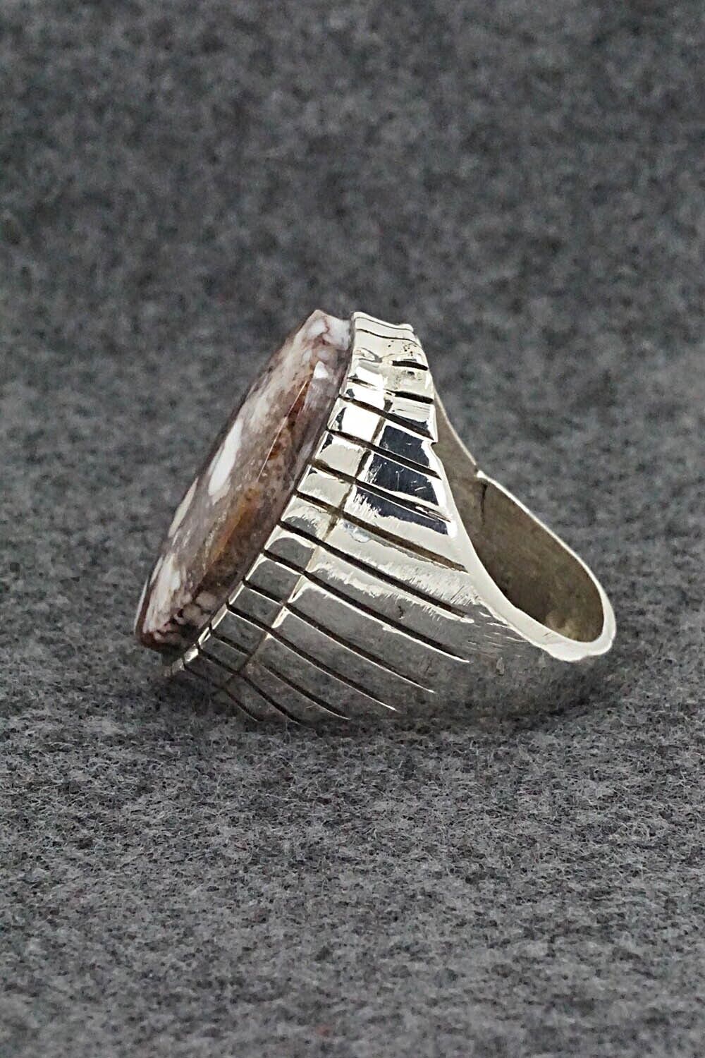 Wild Horse & Sterling Silver Ring - Trevor Jack - 10.5