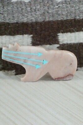 Bear Zuni Fetish Carving - Bernard Laiwakete