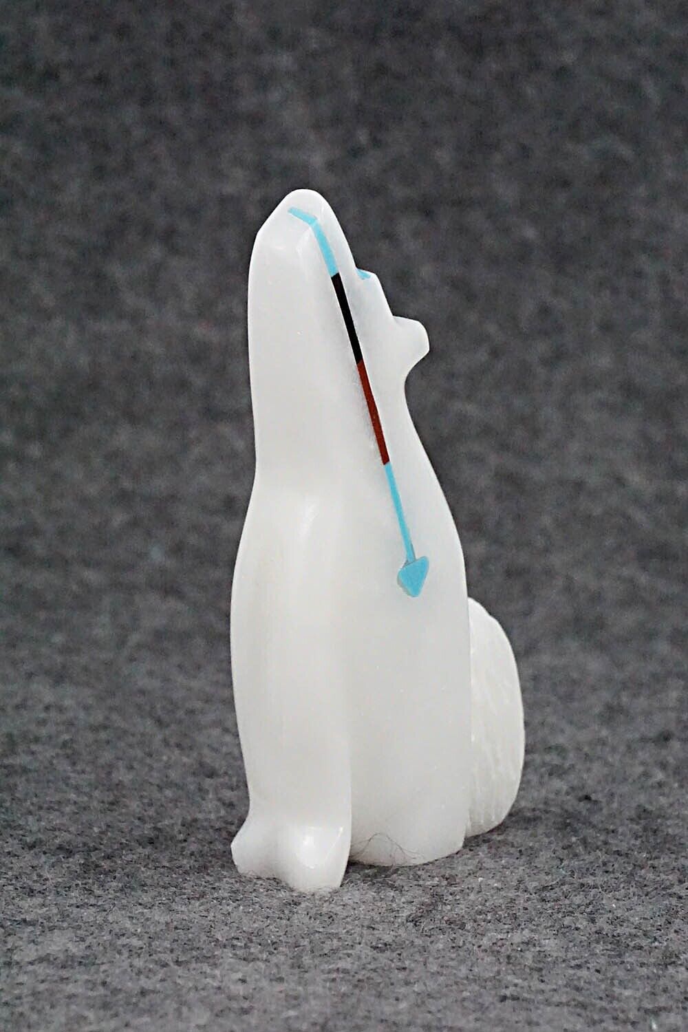 Coyote Zuni Fetish Carving - Rodney Laiwakete