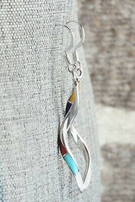 Multi Stone & Sterling Silver Earrings - Ira Johnson