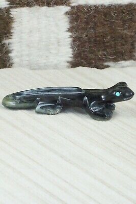 Lizard Zuni Fetish Carving - Fabian Tsethlikai