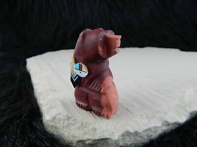 Bear Zuni Fetish Carving - Robert Cellicion - High Lonesome Trading