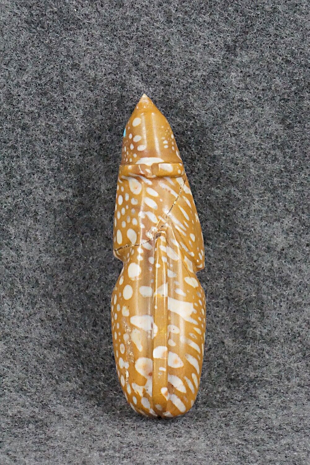 Mountain Lion Zuni Fetish Carving - Ronnie Lunasee