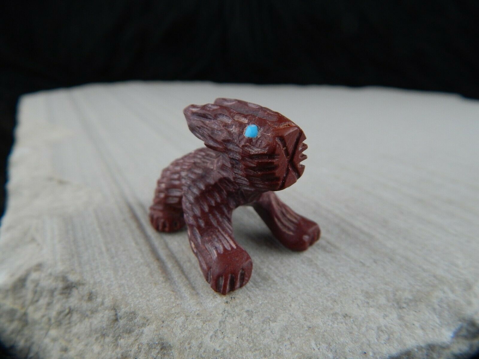 Rabbit Zuni Fetish Carving - Cody Cheama - High Lonesome Trading