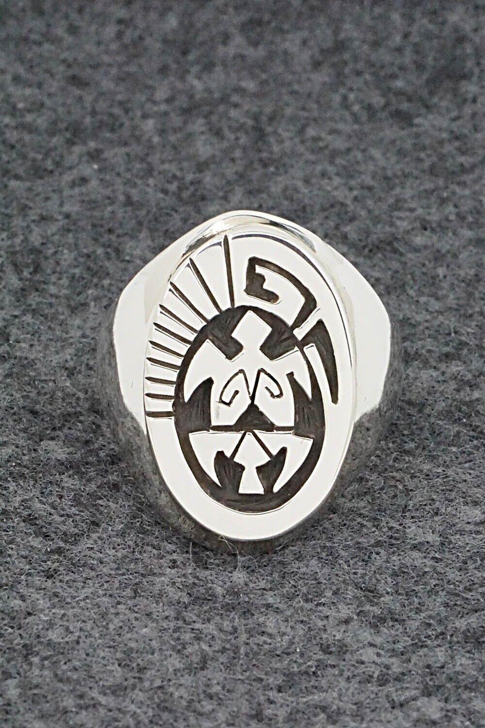 Sterling Silver Ring - Calvin Peterson - Size 10
