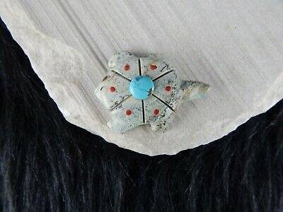 Turtle Zuni Fetish Carving - Kevin Quam - Zuni Turtle Carving - High Lonesome Trading