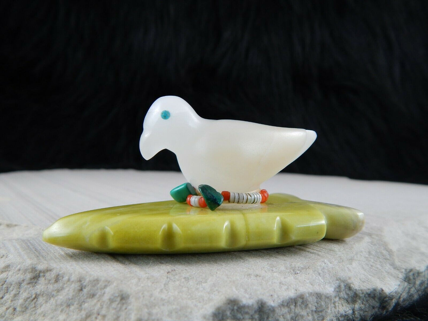 Bird- Zuni Fetish Carving - Cameron Kallestewa - High Lonesome Trading