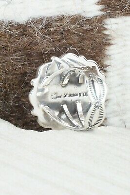 Turquoise & Sterling Silver Ring - Tom Lewis - Size 7