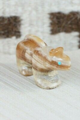 Mountain Lion Zuni Fetish Carving - Ronnie Lunasee - High Lonesome Trading