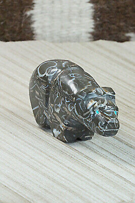 Bear Zuni Fetish Carving - Michael Mahooty