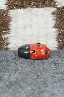 Lady Bug Zuni Fetish Carving - Reynold Lunasee