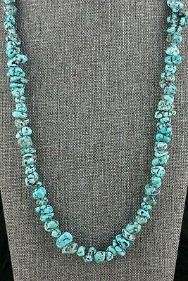 Turquoise Nugget Necklace - Louise Joe - Navajo - High Lonesome Trading