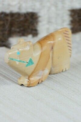 Wolf Zuni Fetish Carving - Georgia Quandelacy - High Lonesome Trading