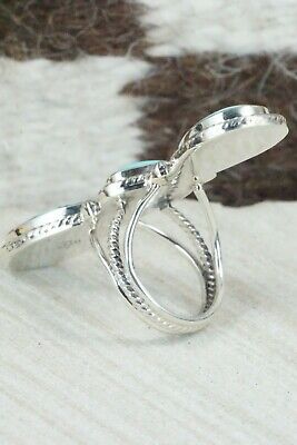 Turquoise and Sterling Silver Ring - Bucky Belin - Size 6