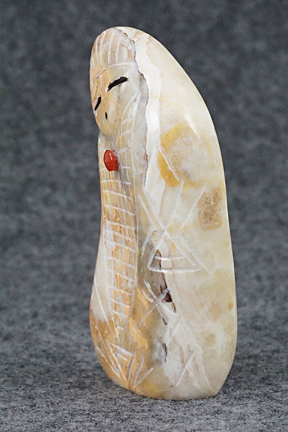Corn Maiden Zuni Fetish Carving - Daniel Chattin