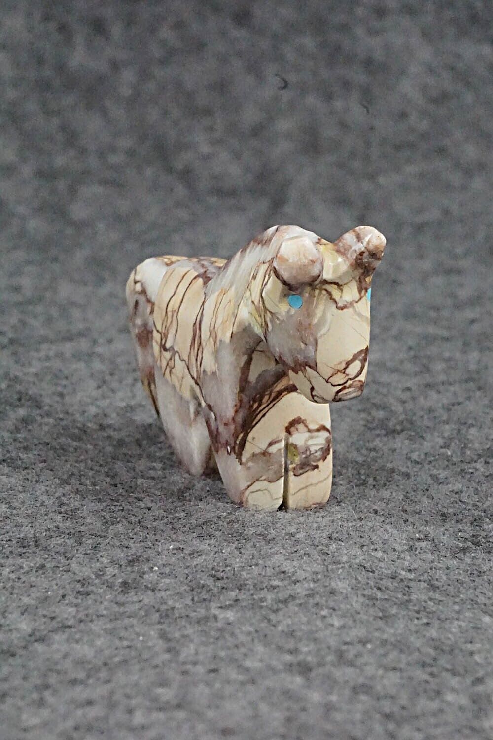 Horse Zuni Fetish Carving - Rodney Laiwakete