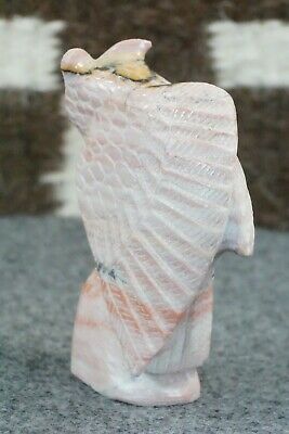 Owl Zuni Fetish Carving - Derrick Kaamasee