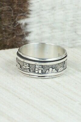 Sterling Silver Ring - Elaine Becenti - Size 10.5