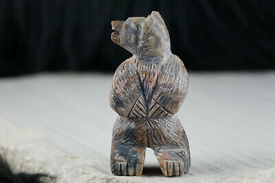Bear Zuni Fetish Carving - Jon Quam - High Lonesome Trading