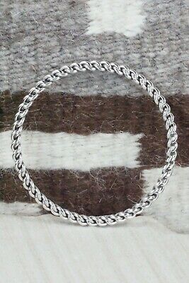 Sterling Silver Bangle - Elaine Tahe