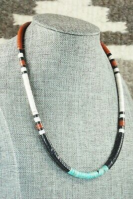 Multi Stone Necklace - Torevia Crespin