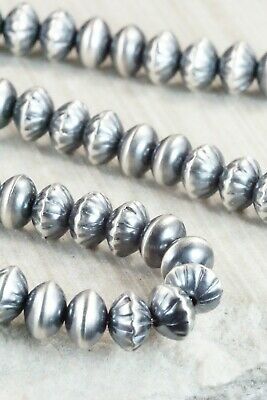 Sterling Silver Navajo Pearl Necklace - Preston Haley